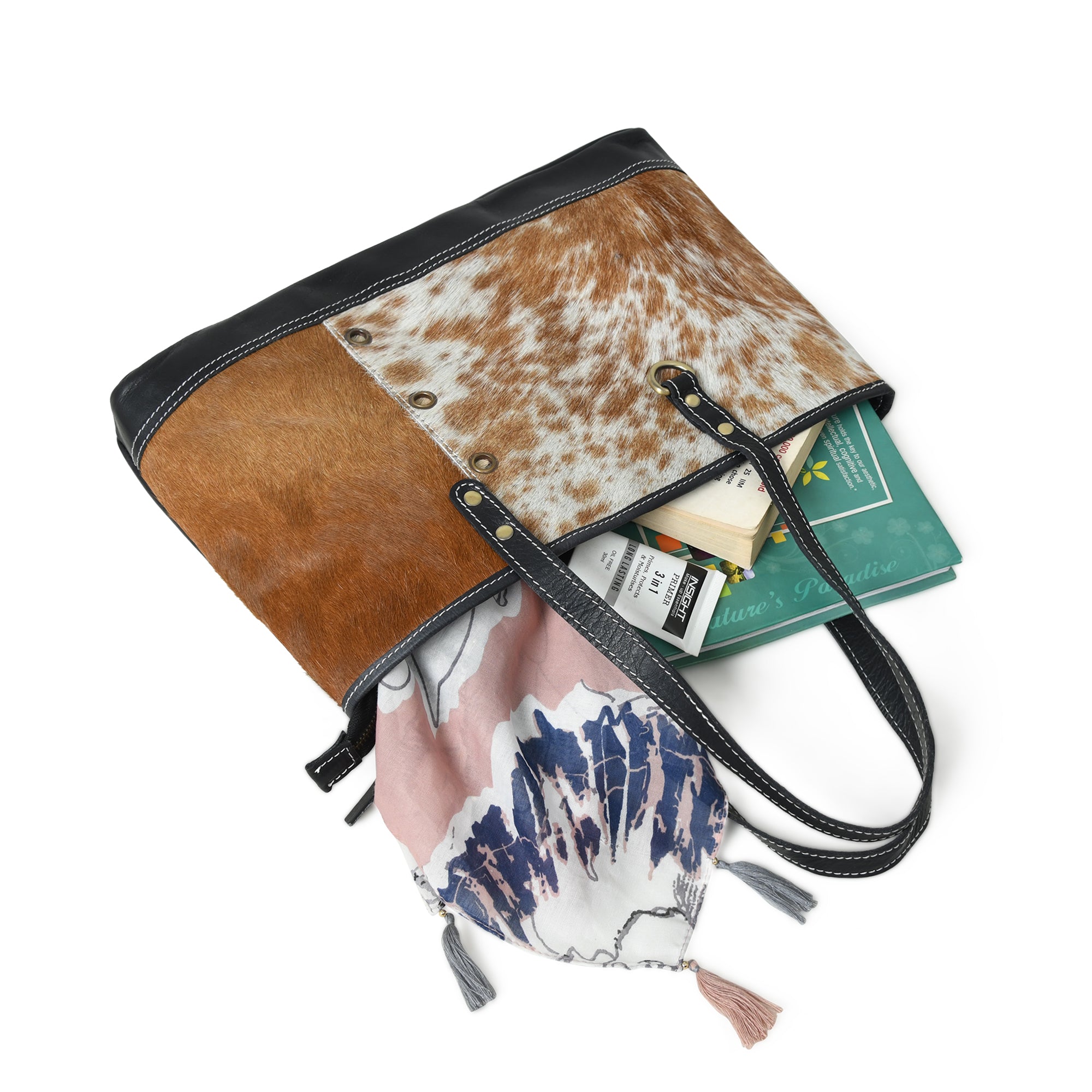 Blake Cowhide Tote Bag