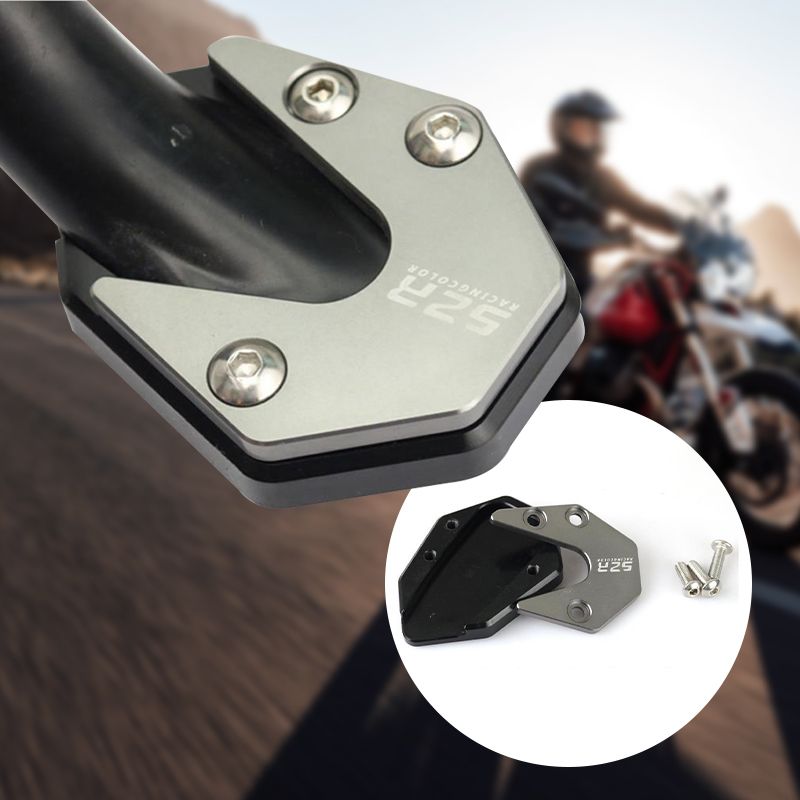 Motorcycle Kickstand Foot Side Stand Extension Pad