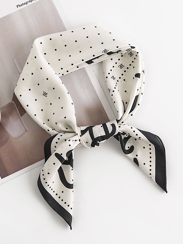 Polka-Dot Leisure Fashion Scarf