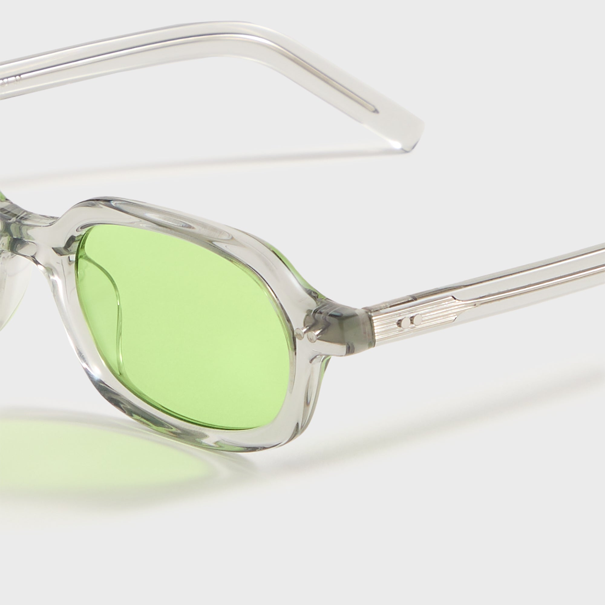 AKILA Psyche Sunglasses - Grey / Apple Green