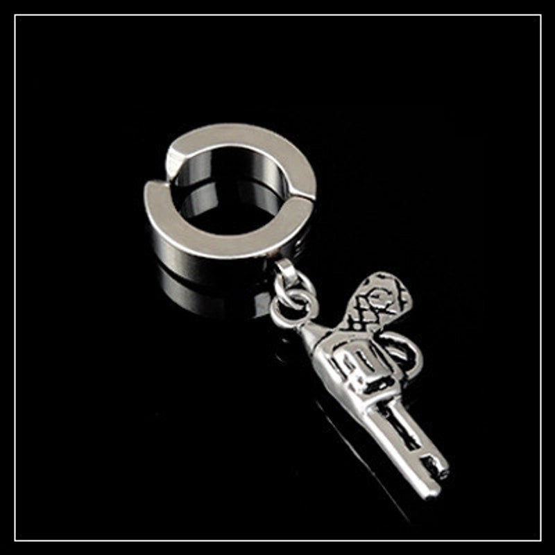 Minimalist Geometric Titanium Steel Earrings Ear Studs Plating Stainless Steel Earrings