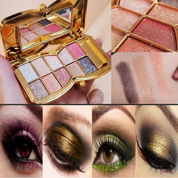 48% OFF 【BUY 2 SAVE 15%】✨10 Colors Sparkle Shimmer Eyeshadow Palette