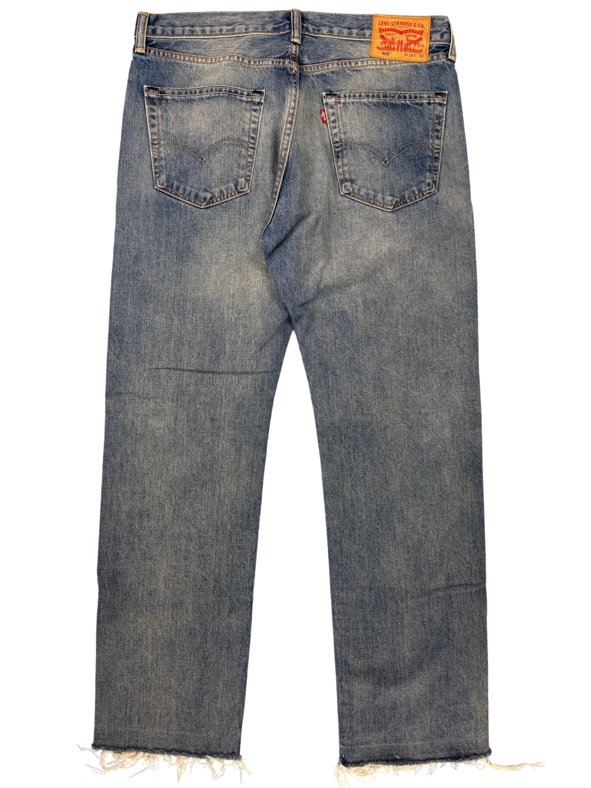 Levi's Strauss Distressed Denim Jeans