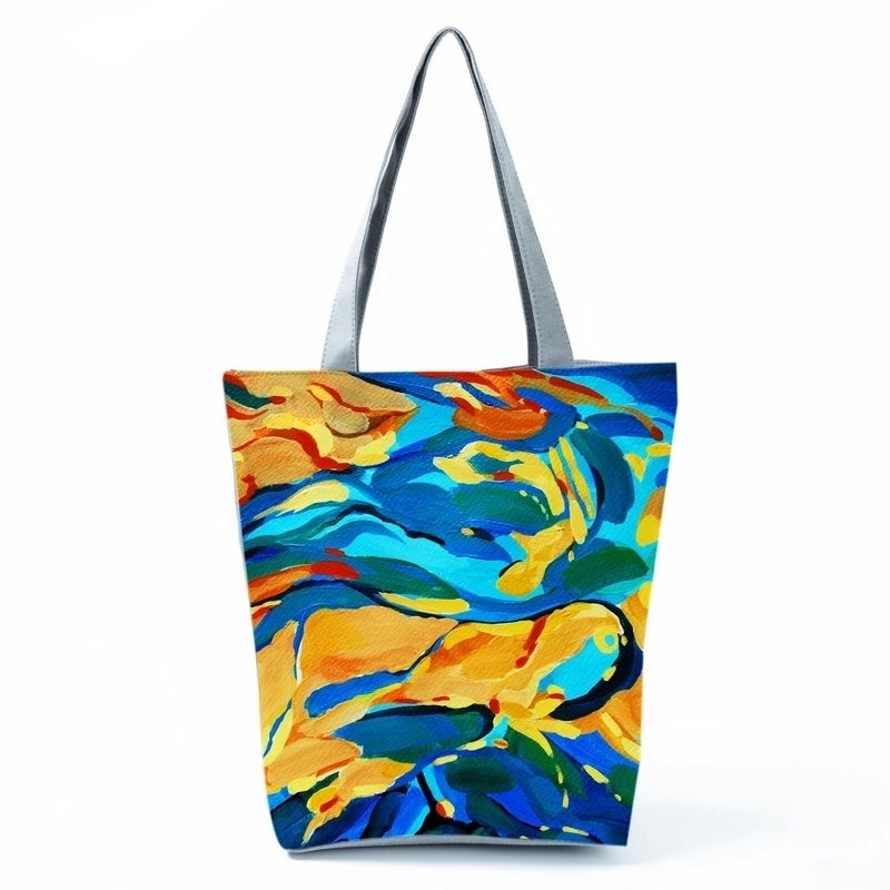 Women's Medium Summer Polyester Streetwear Shoulder Bag
