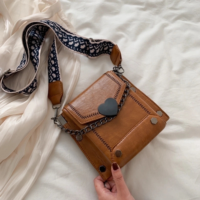 Women's Small Summer Pu Leather Vintage Style Handbag
