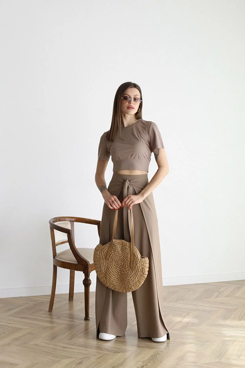 Rosetta | Wide Curved Pants