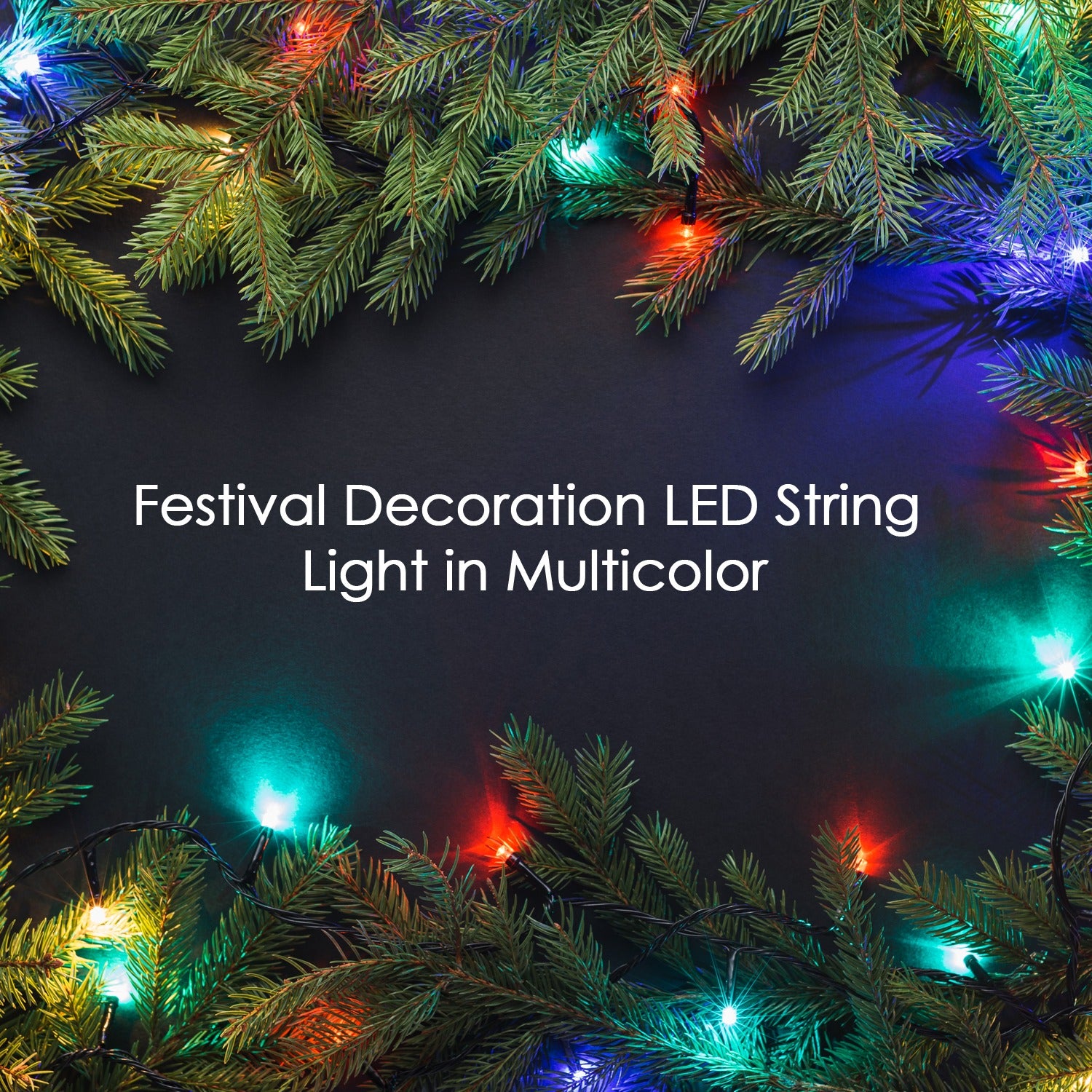 Festive 3 Meter Festival Decoration Led String Light. Diwali Light for Indoor and Outdoor Uses in All Ocassion Birthday Party Multicolor Light  (15L 3mtr)