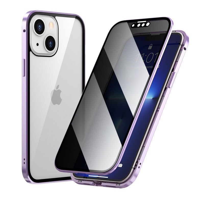 Iphone  Anti-Peep Magnetic Case