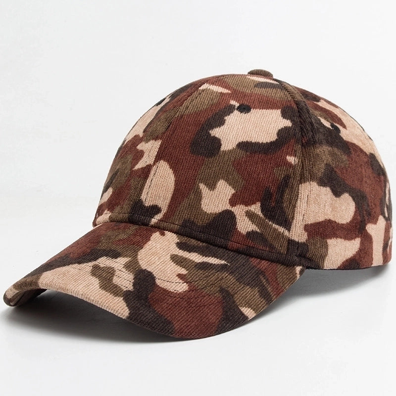 Unisex Basic Color Block Curved Eaves Baseball Cap