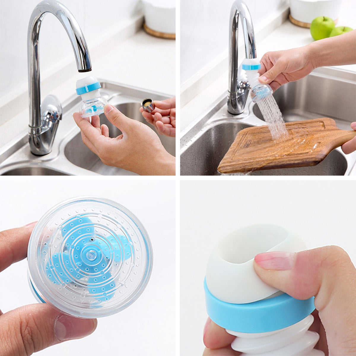 360 Degree Adjustable Faucet Extender