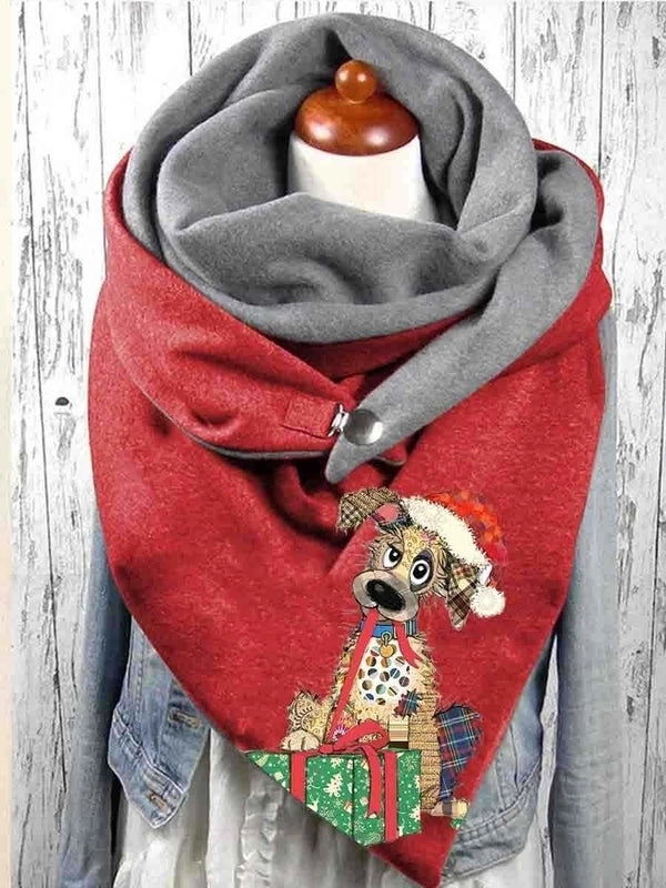 Women's Basic Streetwear Moon Butterfly Polyester Scarf