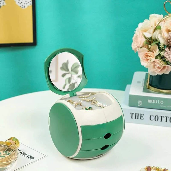 Ball shaped jewellery box