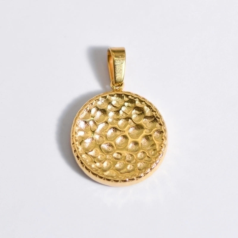 Retro Geometric Titanium Steel Plating Necklace