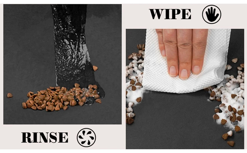 Absorbent Pet Feeding Mat - Waterproof & Non-Slip Pet Placemat