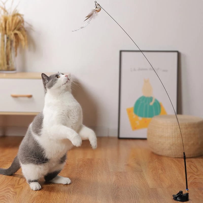 Interactive Bird Simulation Cat Toy Set