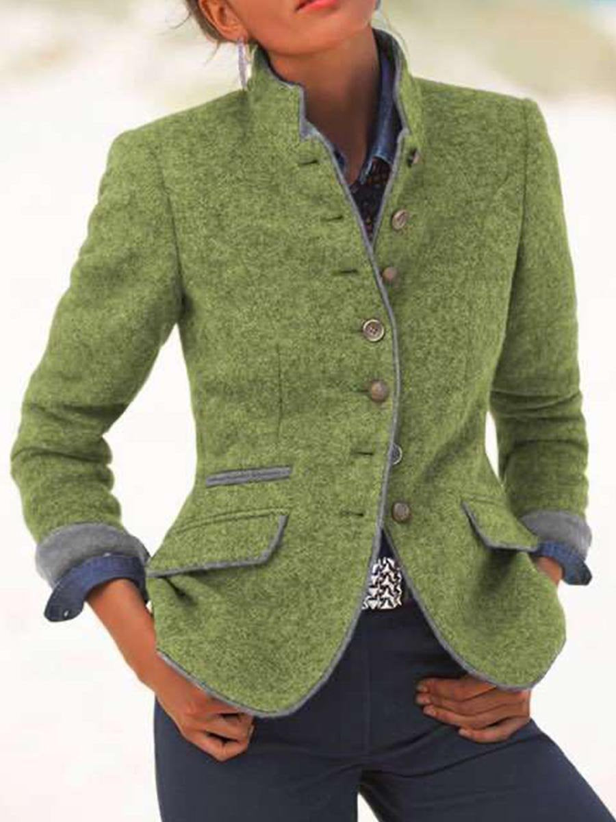 Slim Button Jacket