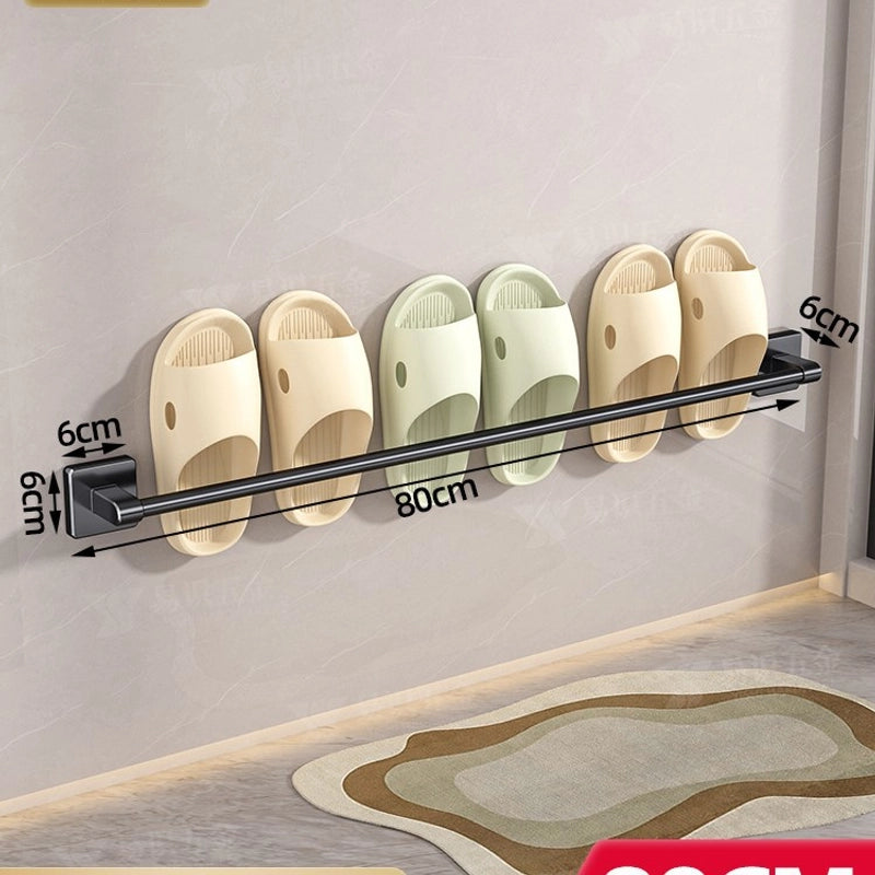 Casual Solid Color ABS Bathroom Racks