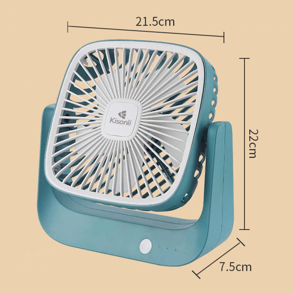 RECHAGEABLE KISONLI DESKTOP FAN