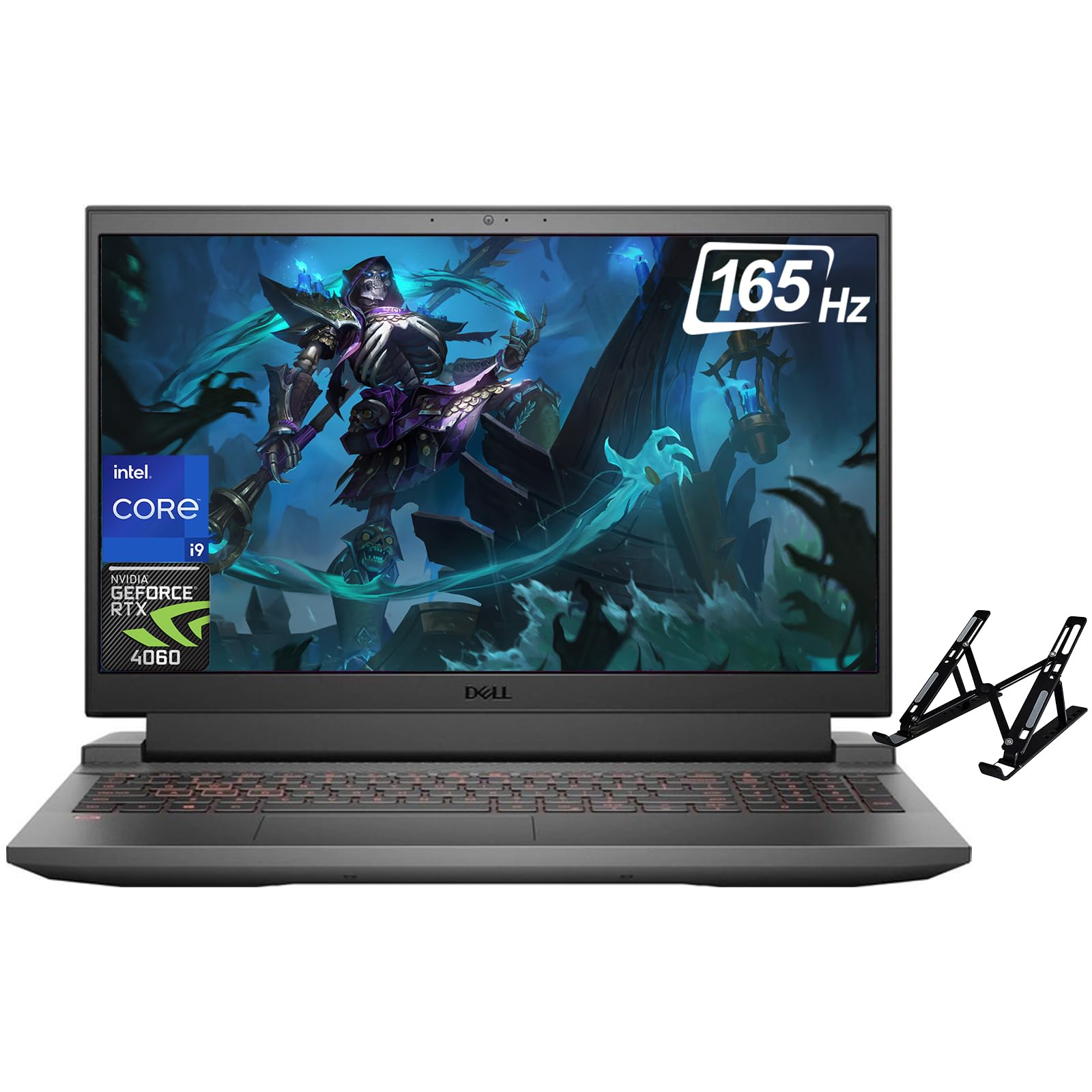 Dell Laptop para juegos G15 2023, pantalla FHD de 15.6 pulgadas y 165 Hz, Intel Core i9-13900HX(24 núcleos), NVIDIA GeForce RTX 4060, 64GB DDR5, 2TB SSD, WiFi 6, teclado retroiluminado, Windows 11