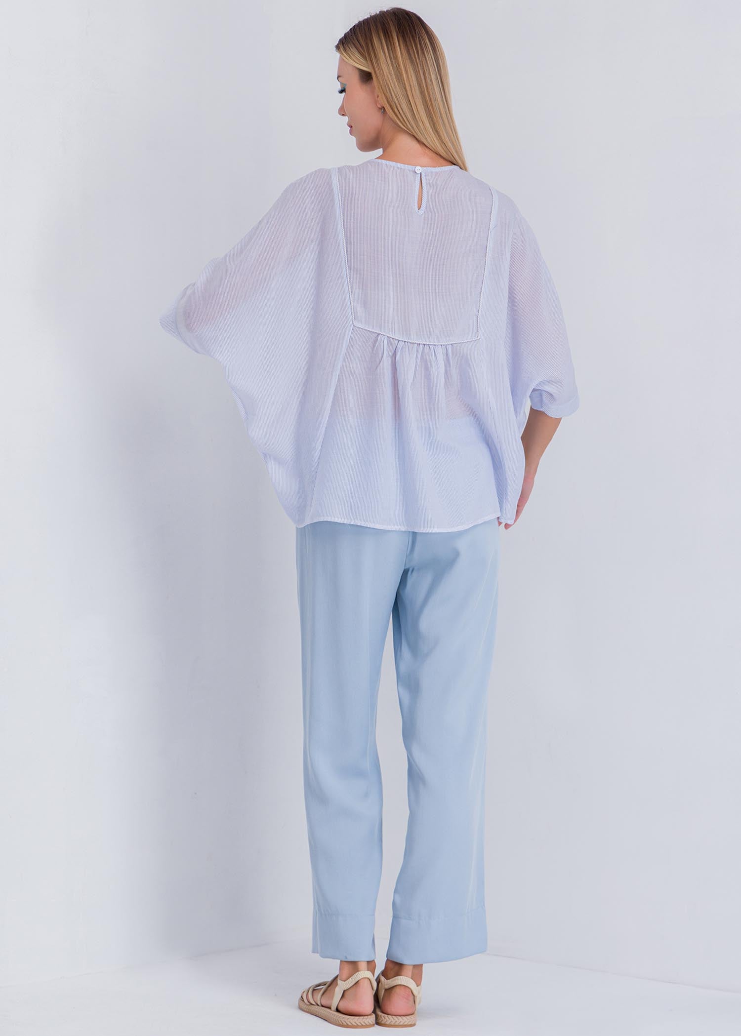 Kaftan Top With Yoke Detail