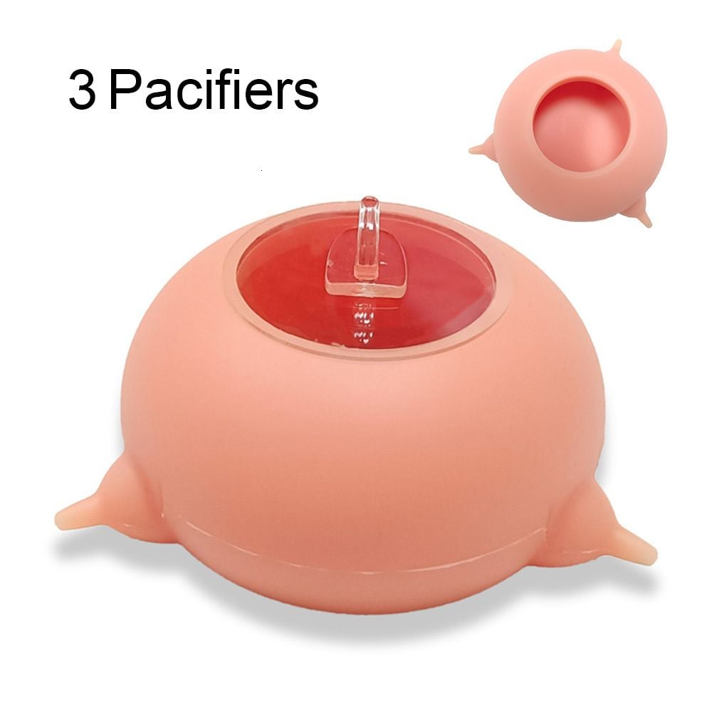 😻Hot Sale 🐹 Silicone Breastfeeding Pacifiers & Bionic Drinker