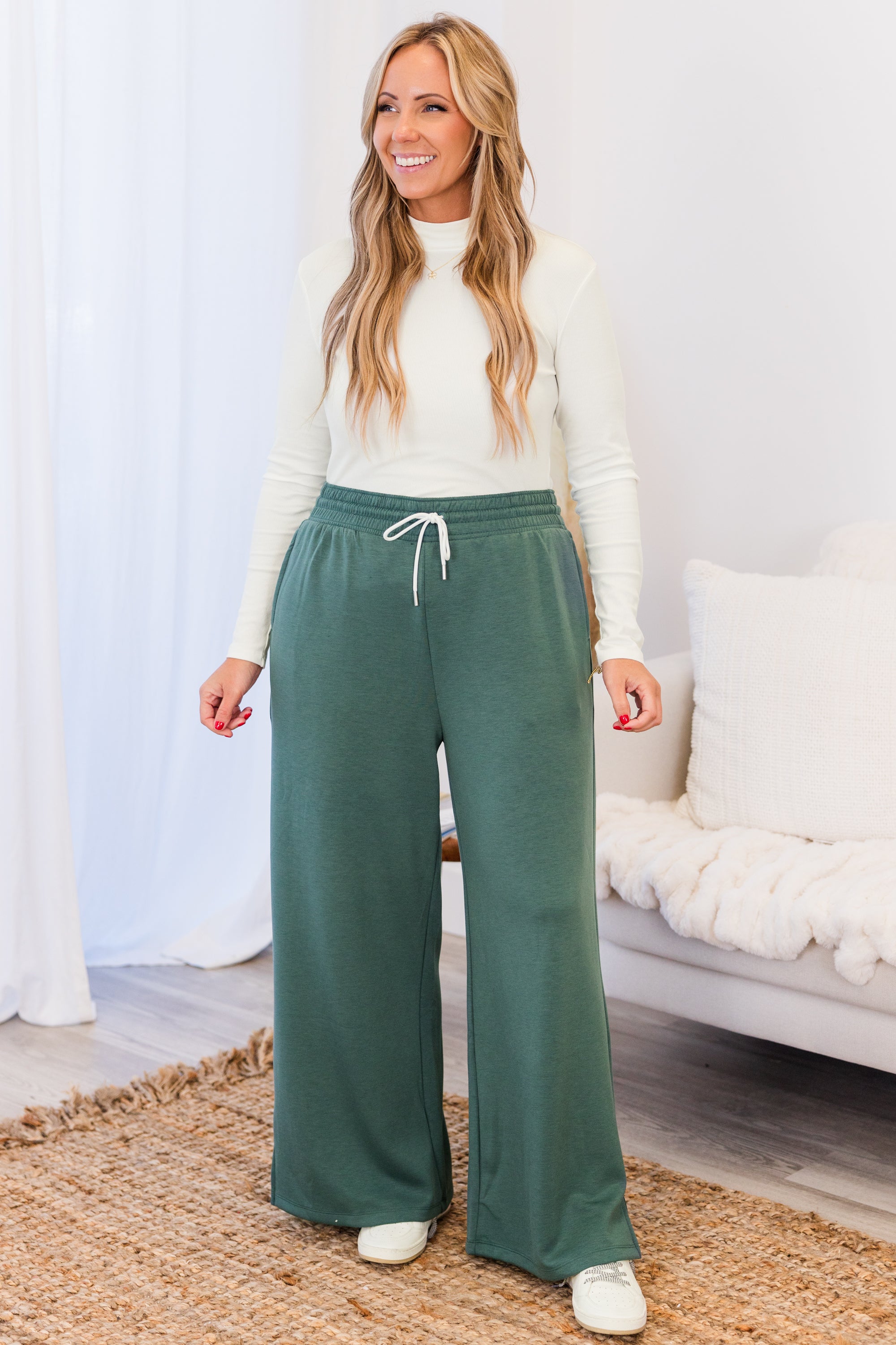 Loungin' With You Pant. Ash Jade