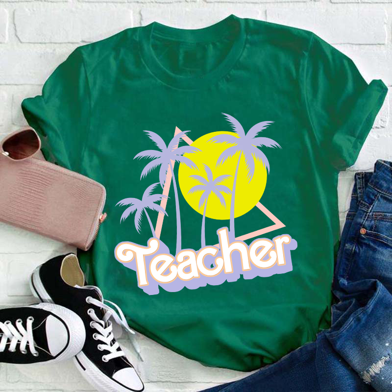 Teacher Summer Time Teacher T-Shirt