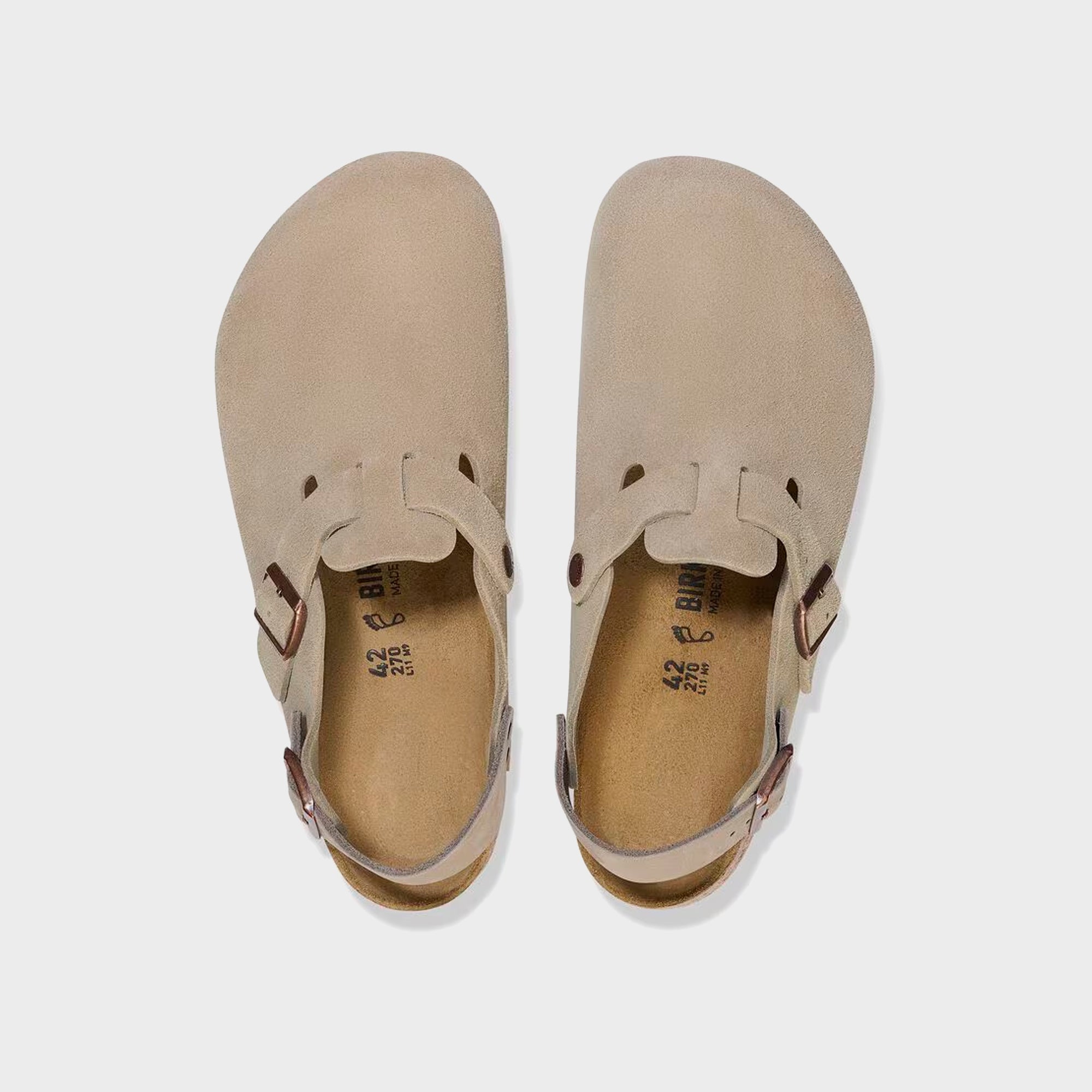 Birkenstock WMNS Tokio Suede - Taupe