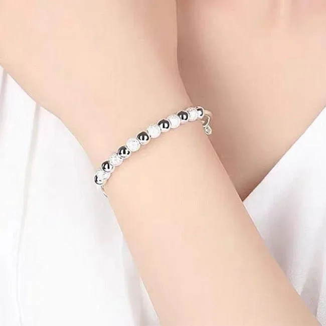 Jewelry charms 925 sterling silver Luxury Beads bracelets Bangles cute for women fashion party wedding jewelry Adjustable