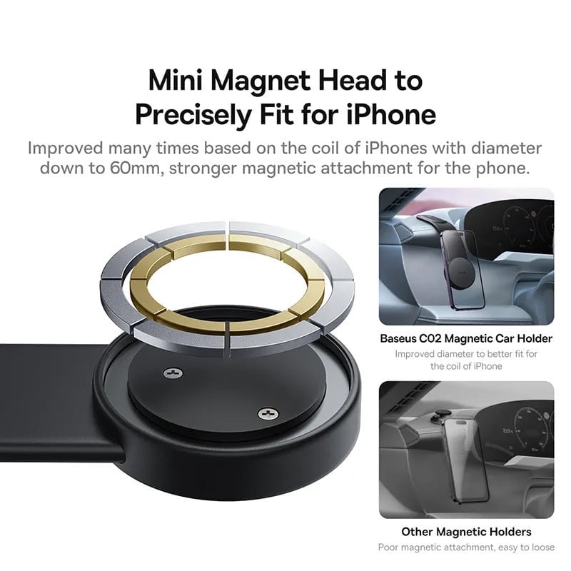 Strong magnetic Wireless Charging mobile phone folding holder