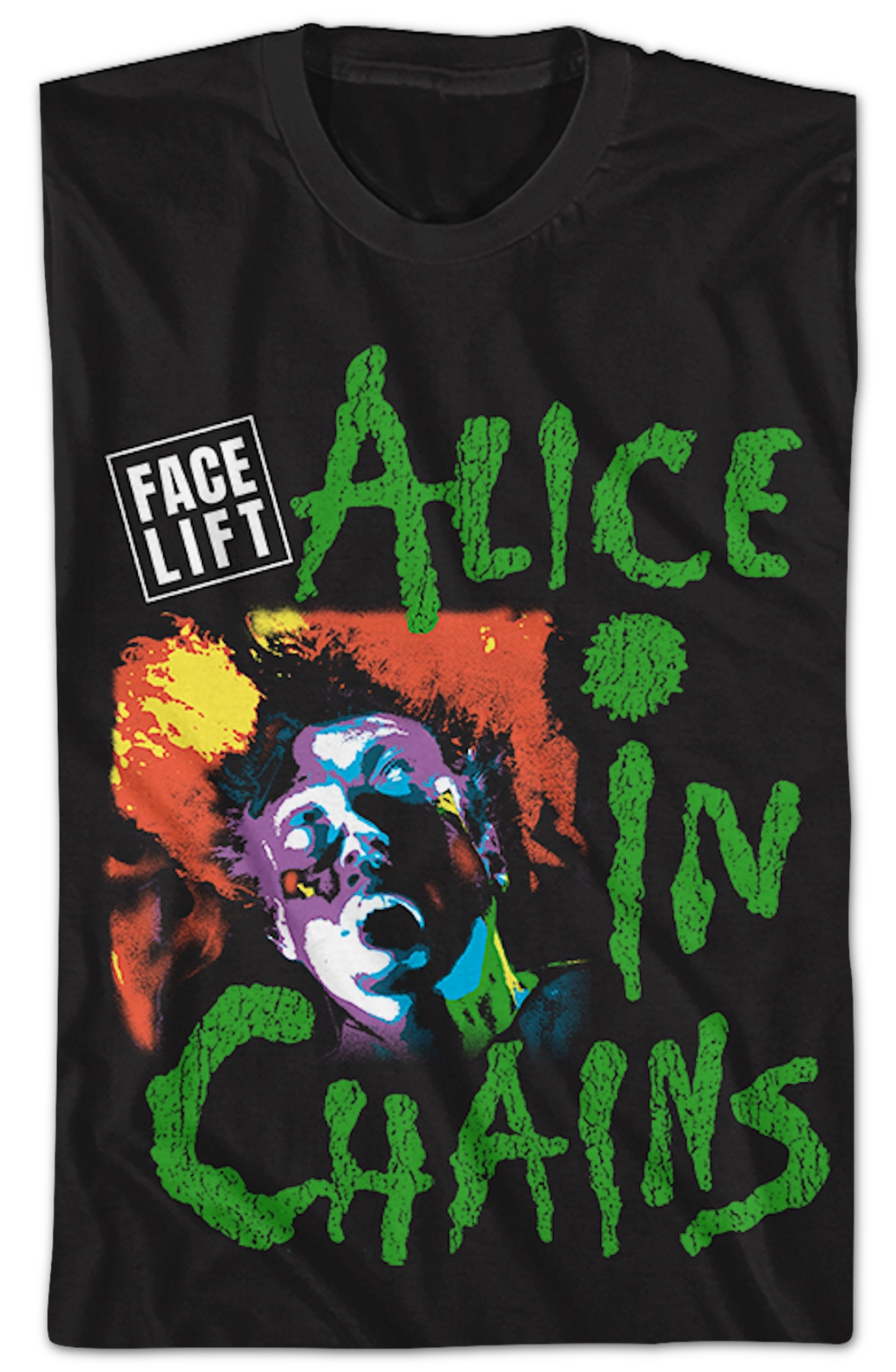 Facelift Tour Front & Back Alice In Chains T-Shirt