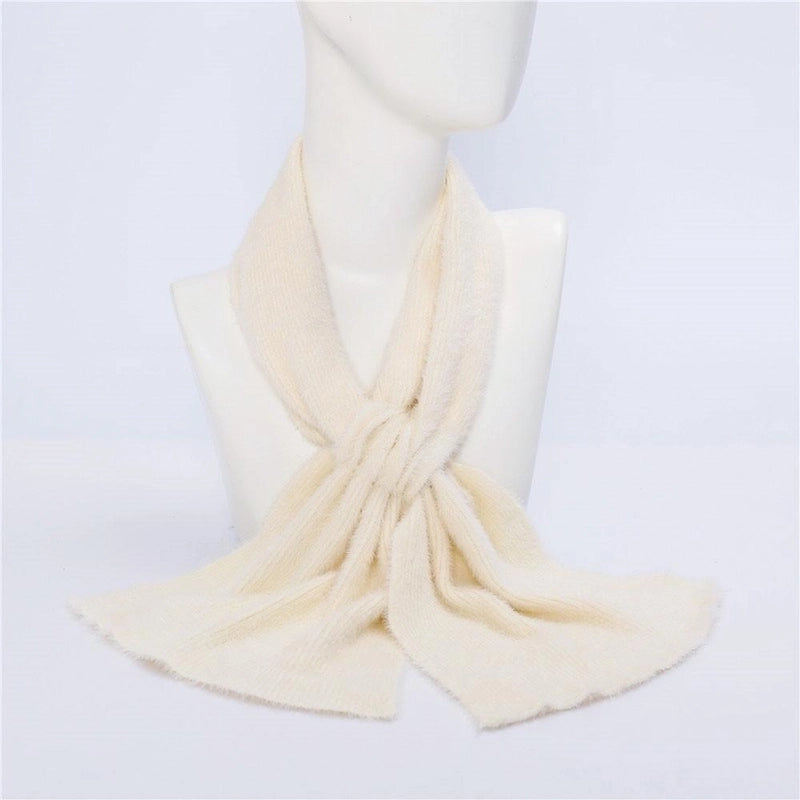 Unisex Sweet Solid Color Scarf