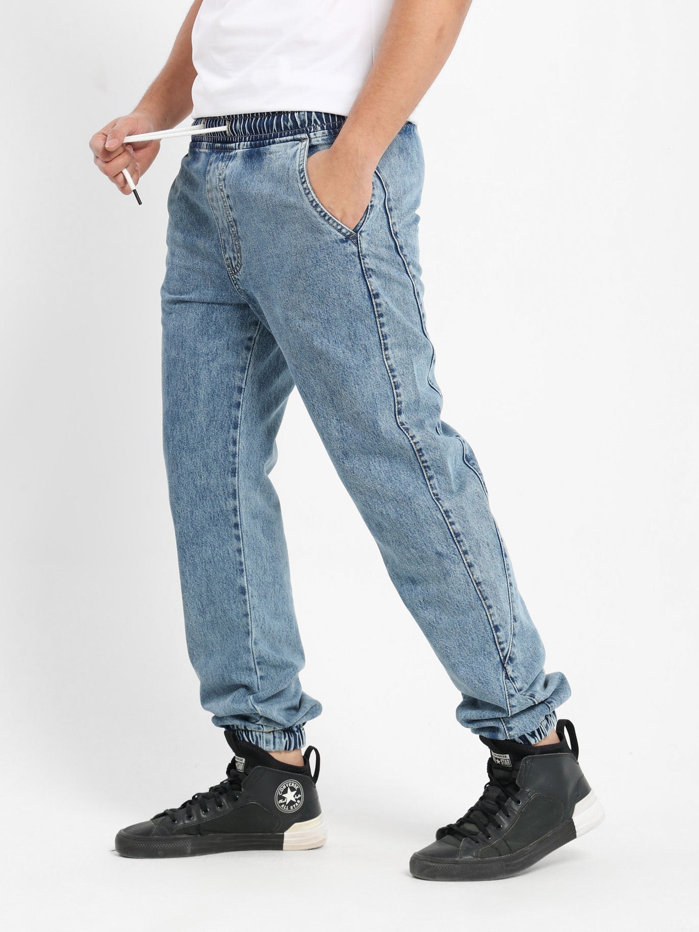 Basic Jeans Jogger Denim