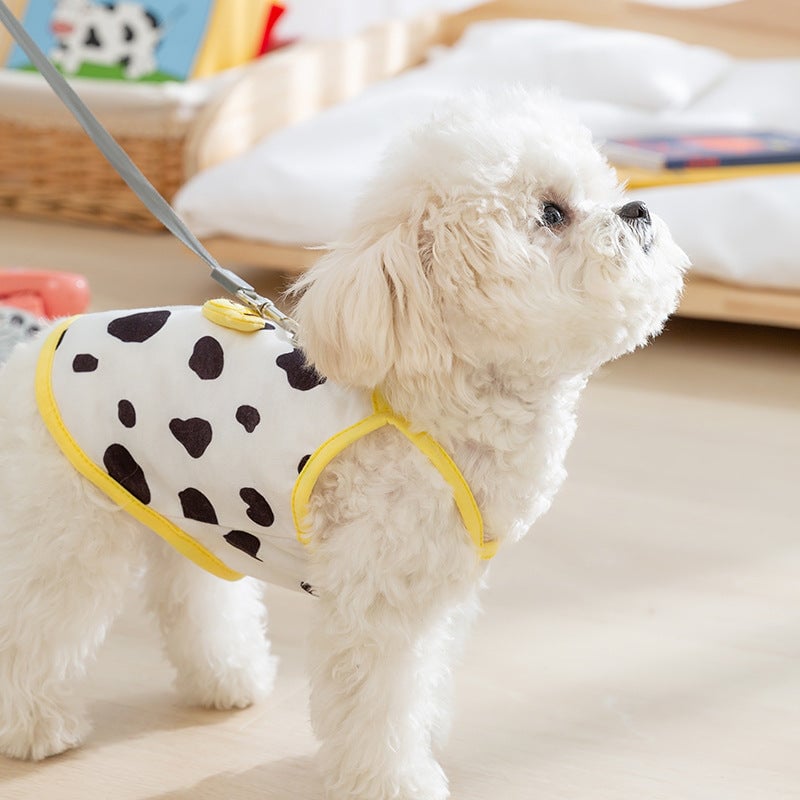 Cute Fruit Decor Dog Vest Harness
