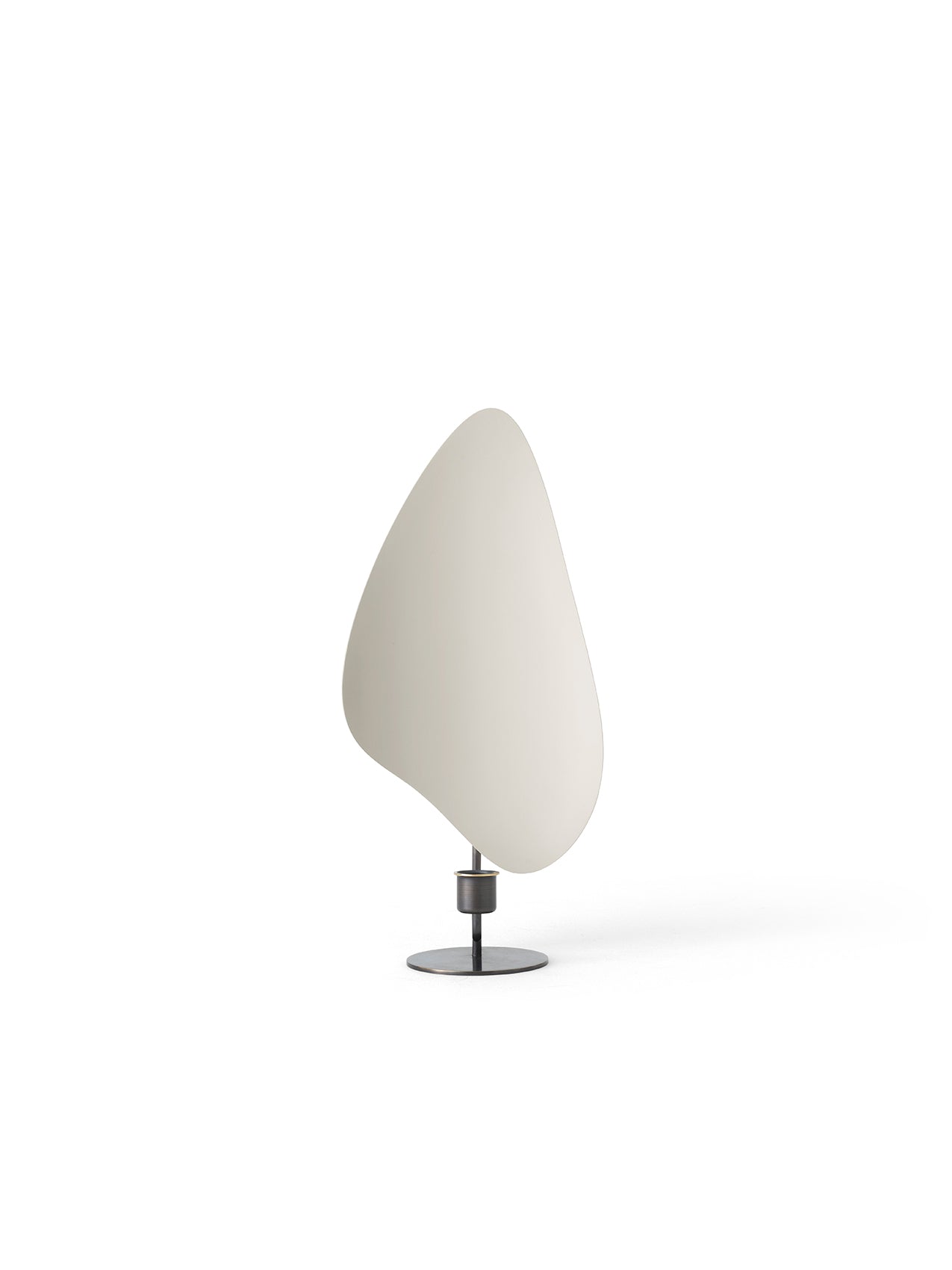 Flambeau Table Candle Holder. Grey