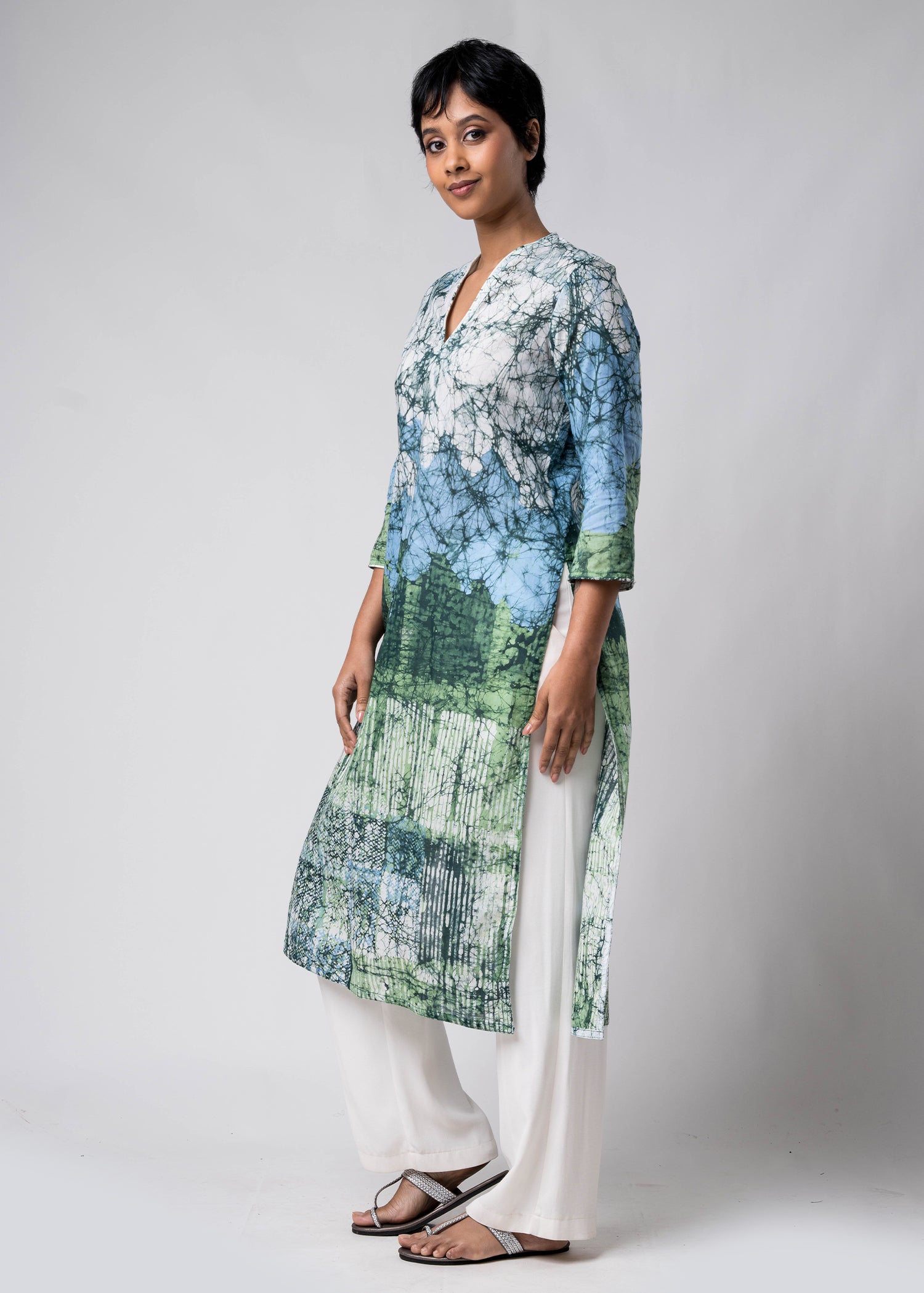 Batik kurtha top