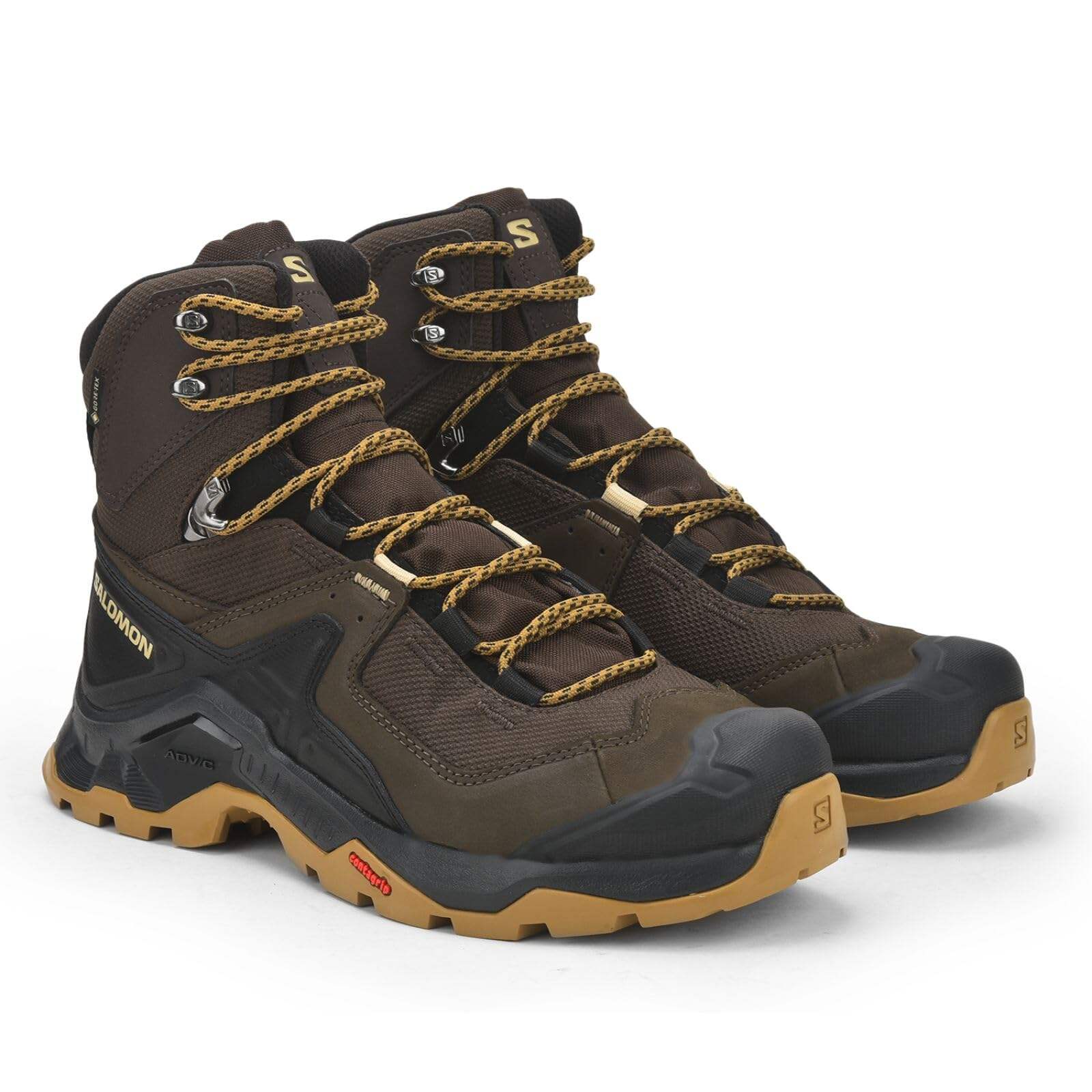 wxl-SALOMON Quest Element Gore-Tex - Tenis de Correr para Hombre, Delicioso