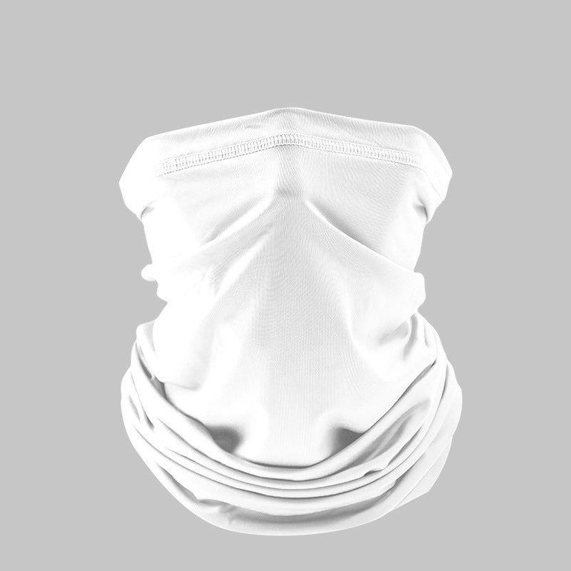 Unisex Basic Minimalist Solid Color Camouflage Spandex Cycling Mask 1 Piece