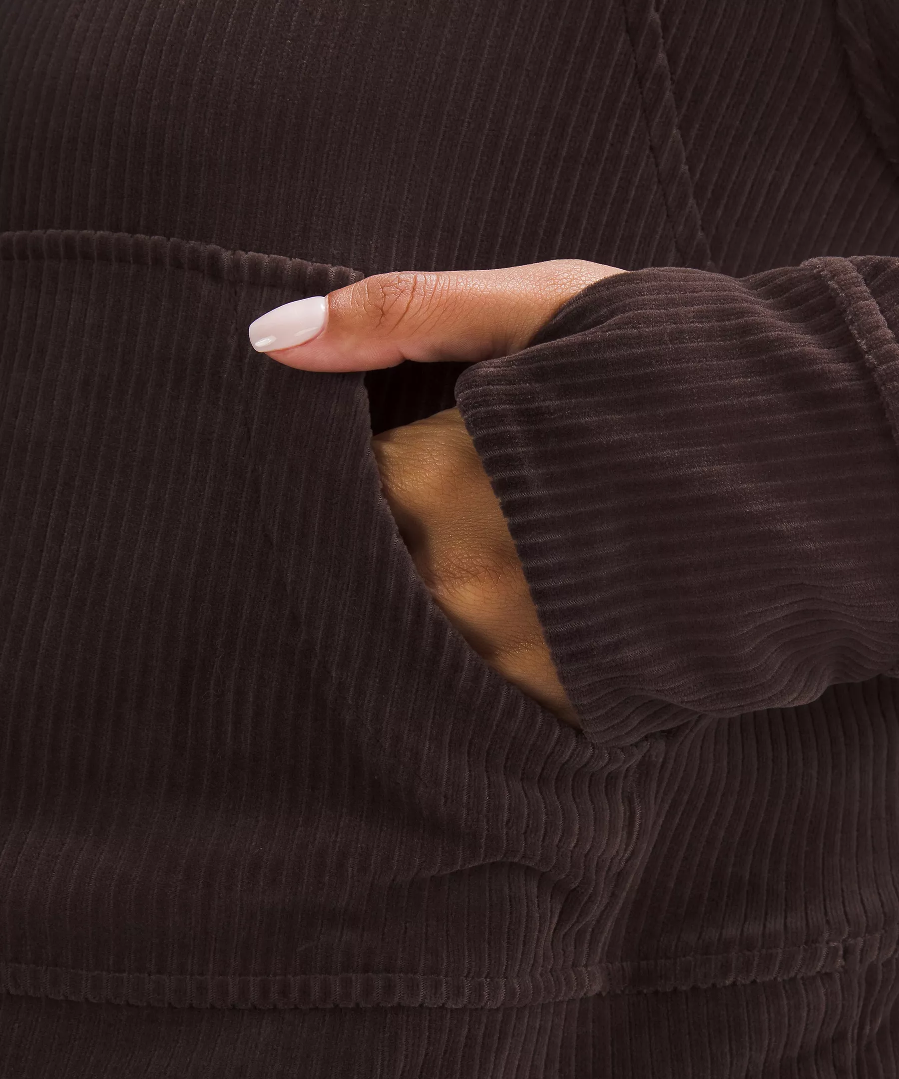 lululemon Scuba Oversized Hoodie Velvet Cord