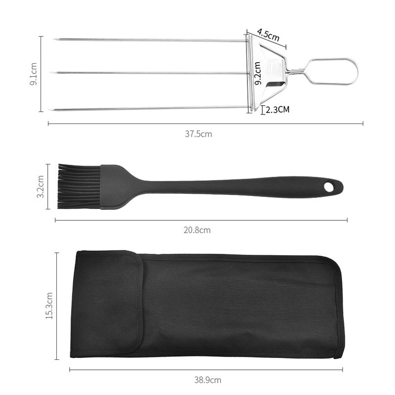 🔥LAST DAY-49% OFF🔥Three-Way Grill Skewers🥂