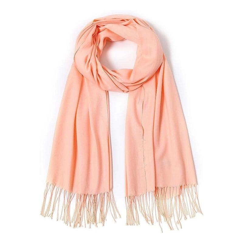 Double-sided Cashmere-like Autumn And Winter Couple Mid-length Warm  Sweet Women's Scarf Shawl