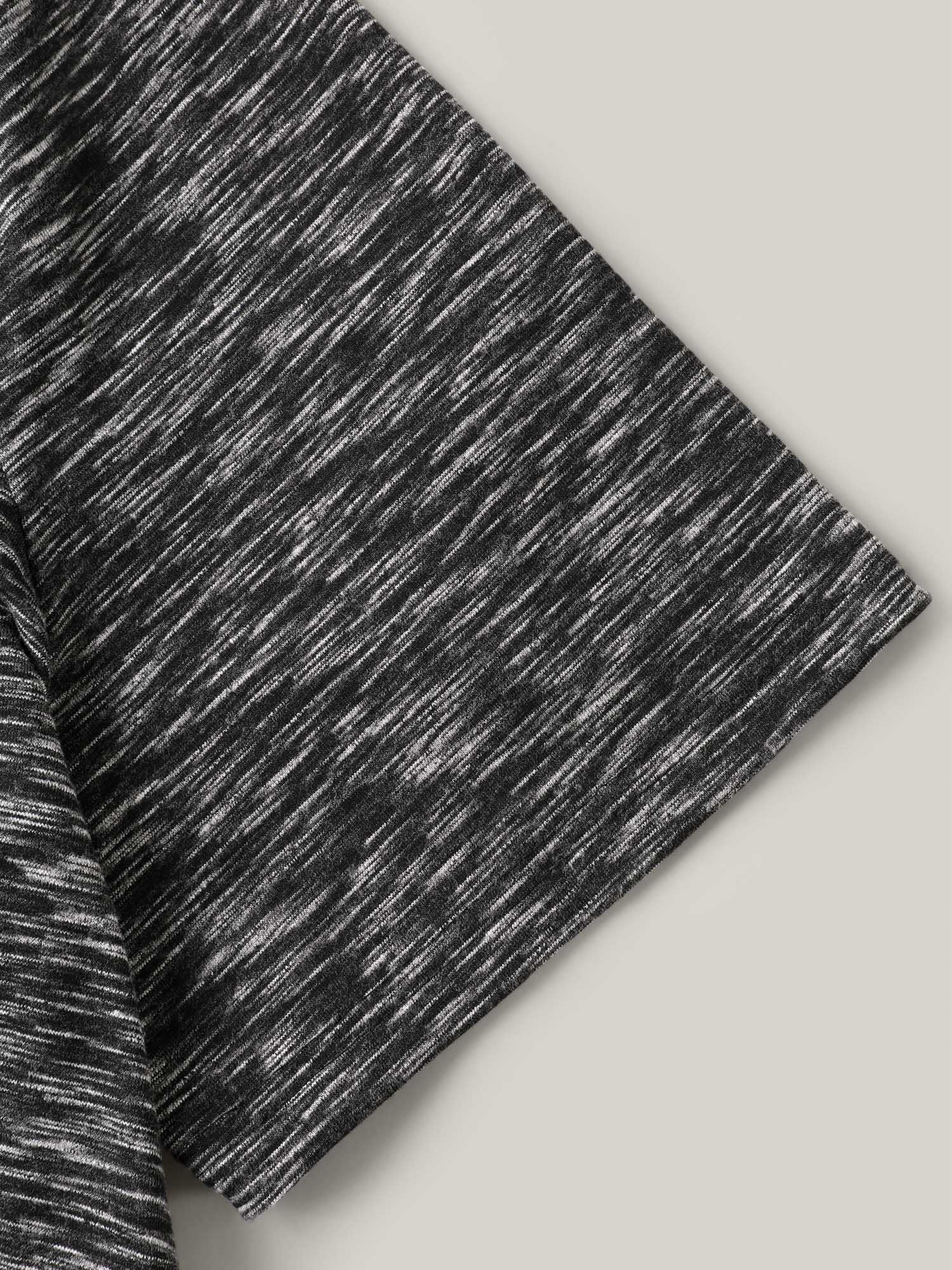 Heathered Crew Neck Relaxed T-Shirt
