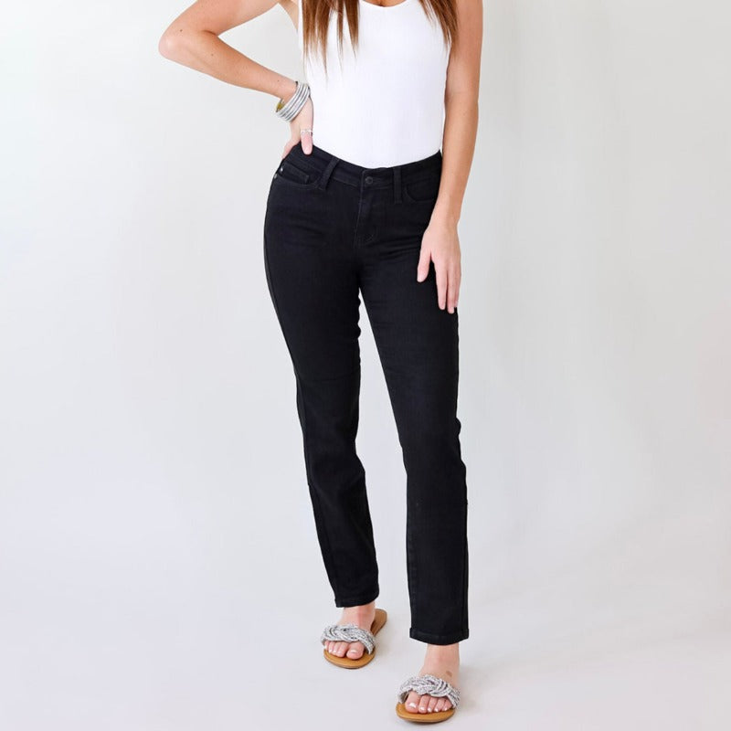 Cuffed Stretchable Jeans