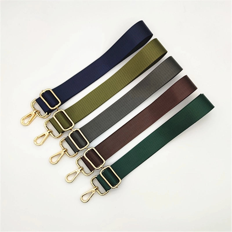 Nylon Solid Color Bag Strap
