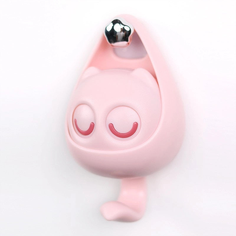 Minimalist Classic Style Color Block ABS Hooks Bathing