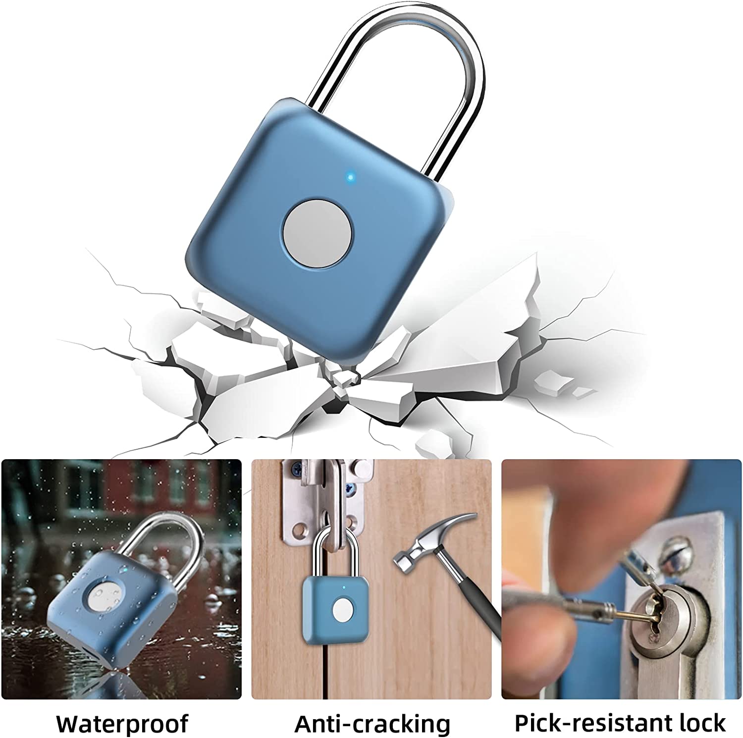 SmartGuard Fingerprint Padlock