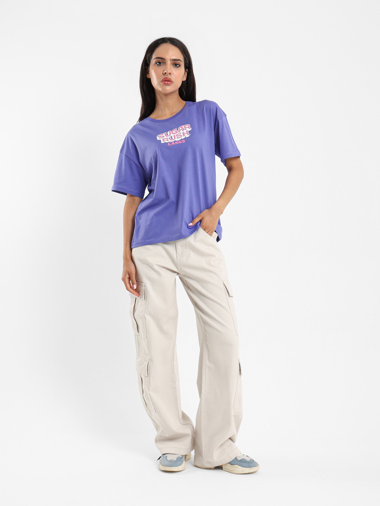 High-Low Loose Fit T-Shirt