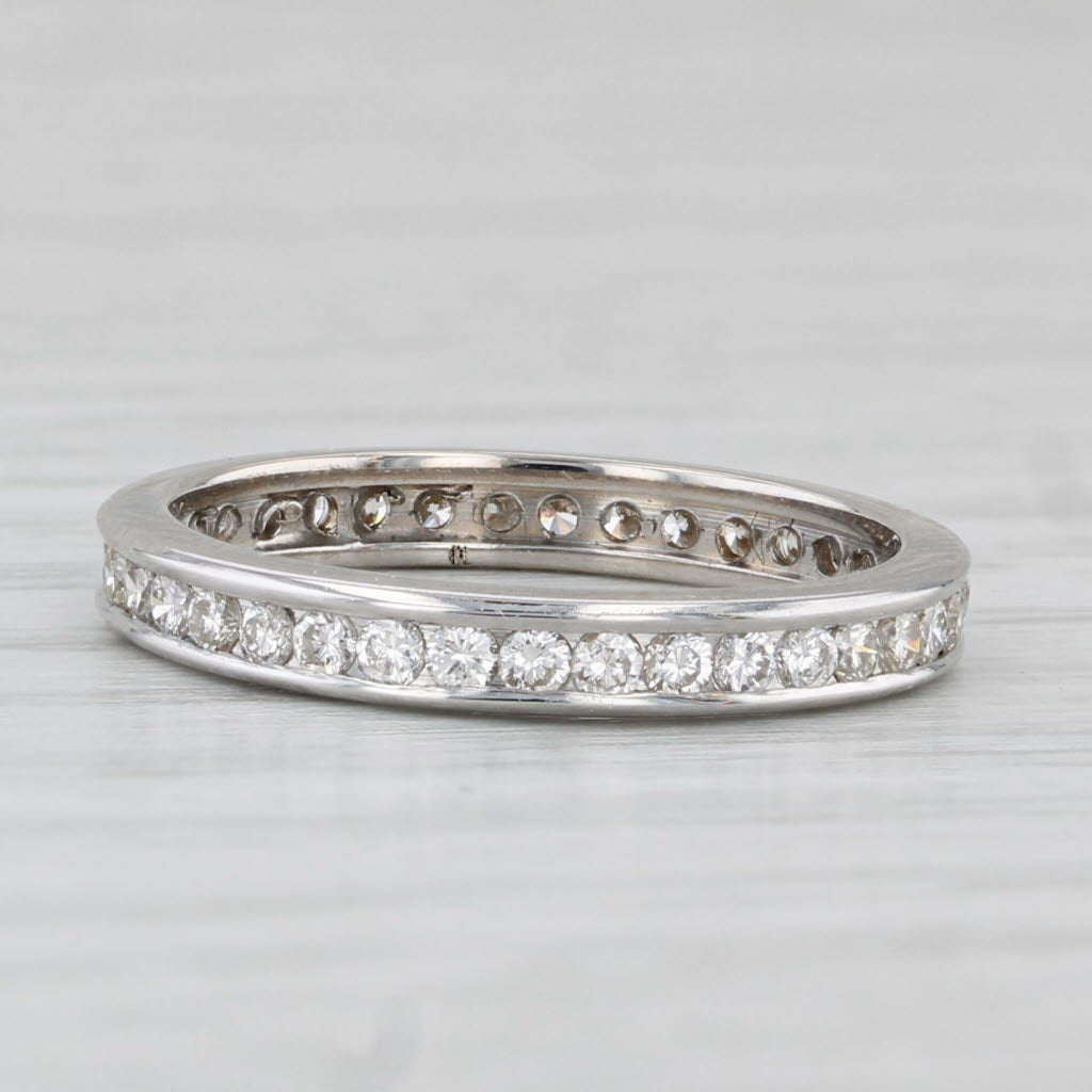 0.35ctw Diamond Eternity Wedding Band Stackable Anniversary Ring 4.25
