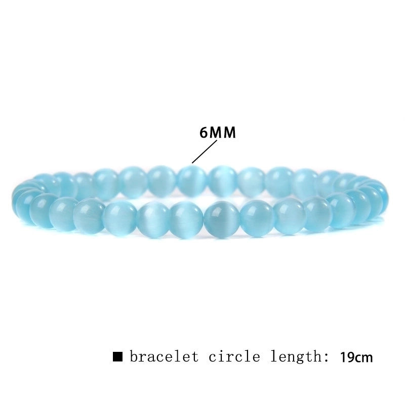 Fashion Marble Agate Beaded Bracelets 1 Piece