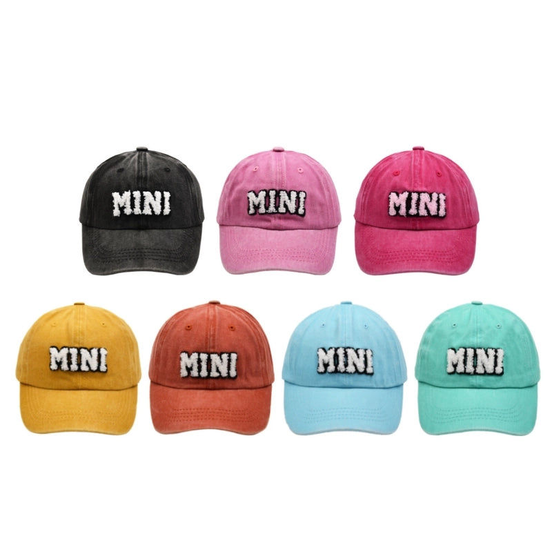 Women's Basic Color Block Curved Eaves Baseball Cap